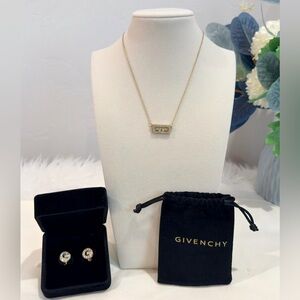 Givenchy GG Necklace & Earring Set